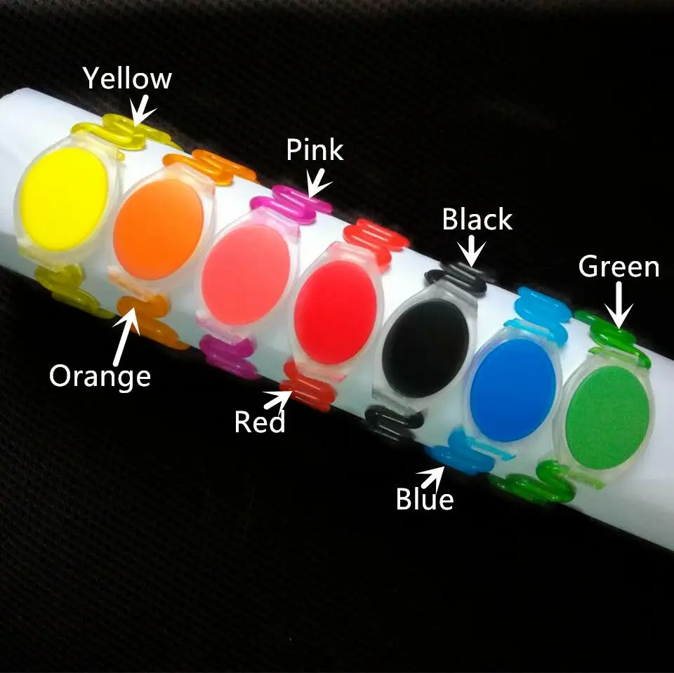 

125KHz EM4100 ID Color Waterproof PC Silicone Wristband RFID Tag Tk4100 TAG Access Control Card Door Entry CARD