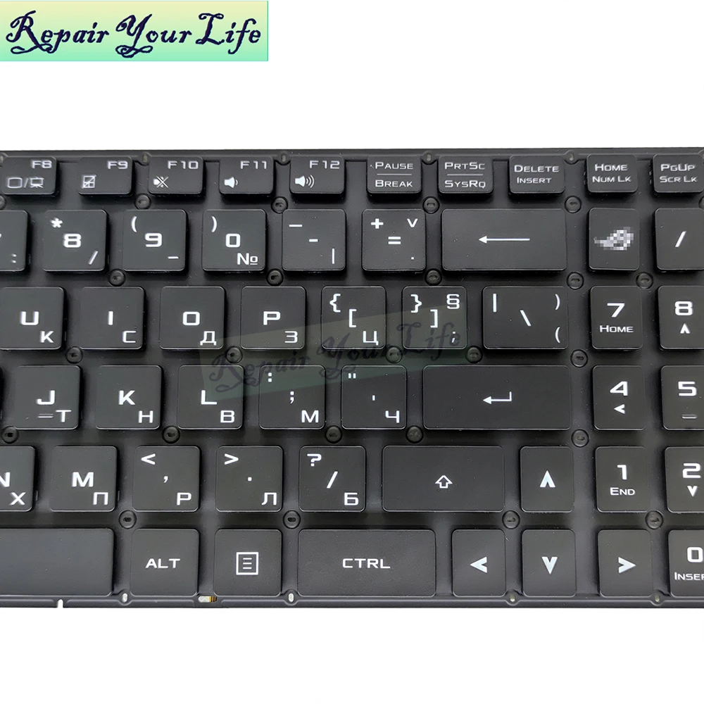GL702 RGB подсветка Болгарская клавиатура для Asus Strix GL702V GL702VI BA036T ROG геймерская