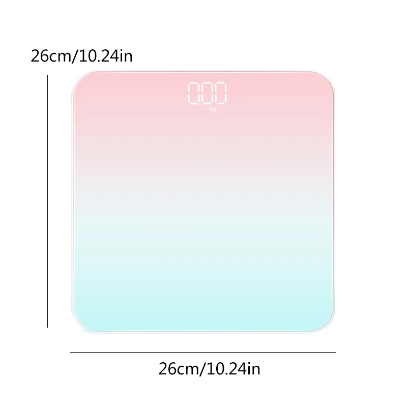 

Smart Body Weight Scale Bathroom Body Scale Floor Scales Glass LED Digital Bath Scale Weighing Scales