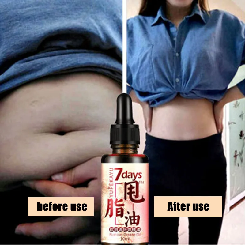 Body Fat Loss Massage Essential Oil Weight Promote Burn Thin Waist Skin Care Treatment 10ml Belly Slimming Cream | Красота и здоровье