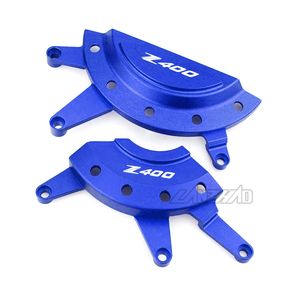 CNC алюминиевый мотоциклетный защитный боковой Чехол для двигателя статора, защитный чехол, зеленый, черный, красный для Kawasaki Ninja 400 Z400