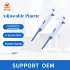 2020 Пипетка с поддержкой логотипа OEM 100-1000ul, лабораторная Регулируемая пипетка