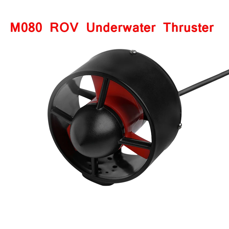 1 шт 12V-24V BLUEROV подводный двигатель M080 бесщеточный мотор 360 Вт 200 м глубина движения 9