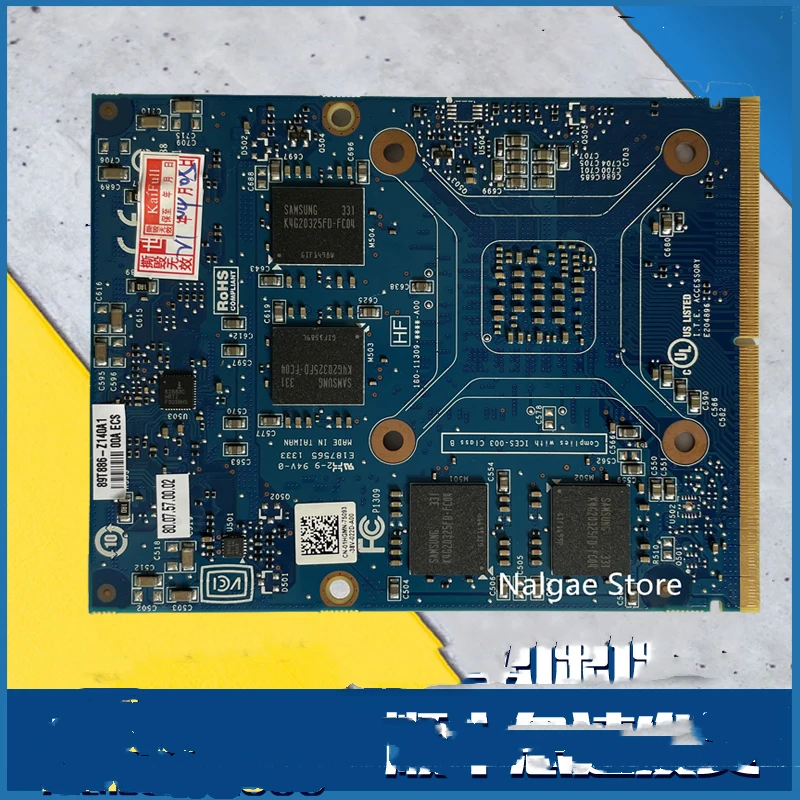 

Kai-Full GTX 660M GTX660M 2G GDDR5 Graphics VGA Video Card GTX 260 N13E-GE-A2 For Dell ALIENWARE M17x R4 M18x R2 M15X M17X R3 R4