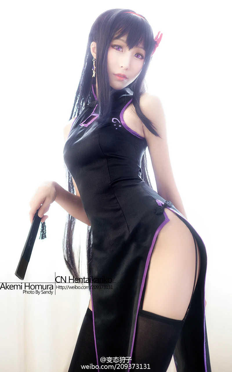 Новый аниме пуэлла маги Мадока маджика Косплей Канаме Акеми хомура костюм Cheongsam