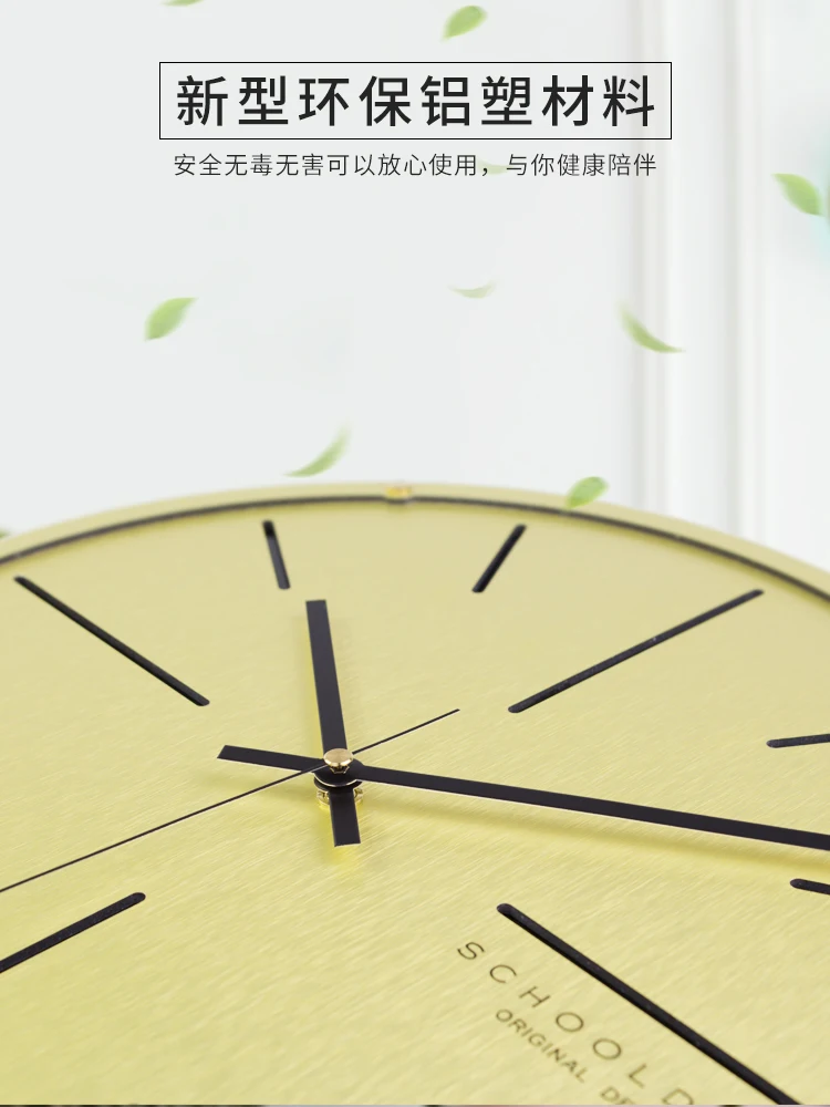 Роскошные большие настенные часы современный дизайн Скандинавская гостиная