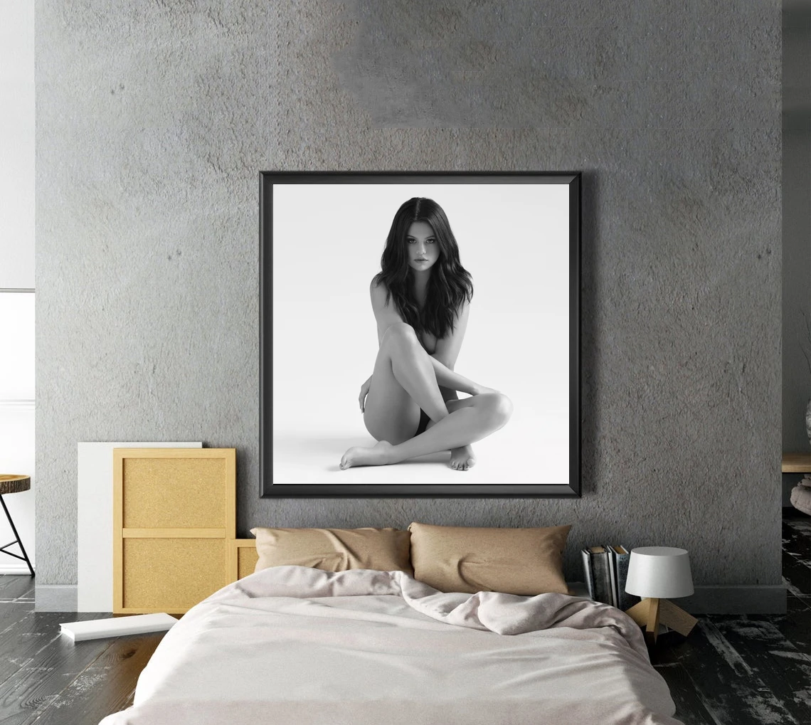 Селена Гомез-Обложка альбома для провинции музыки плакат холст печать рэп