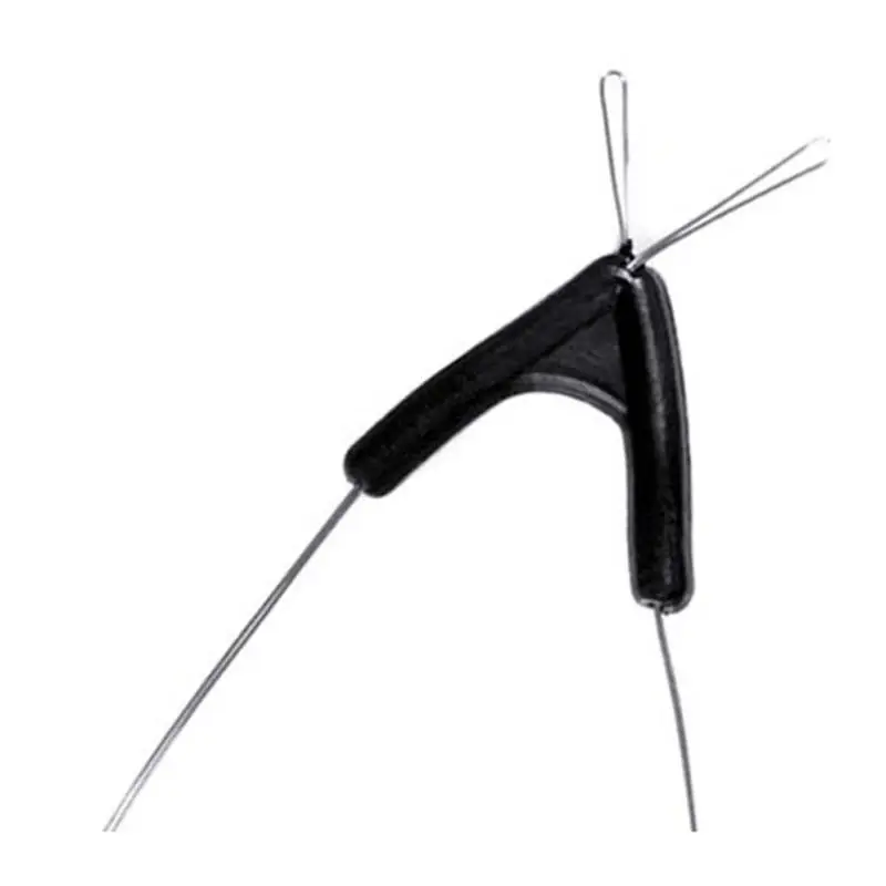 NEW 50 bundles of strand splitter, fishing line component splitter, fishing fork, gadgets hook double K2Y7