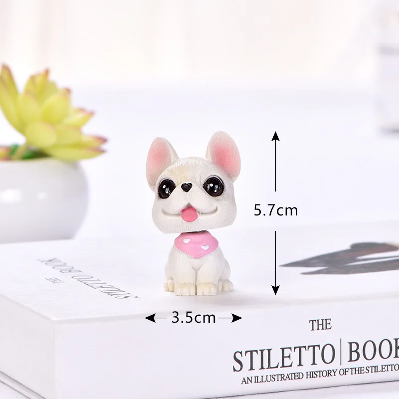 Миниатюрные животные французский бульдог мопс аксессуары для украшения дома