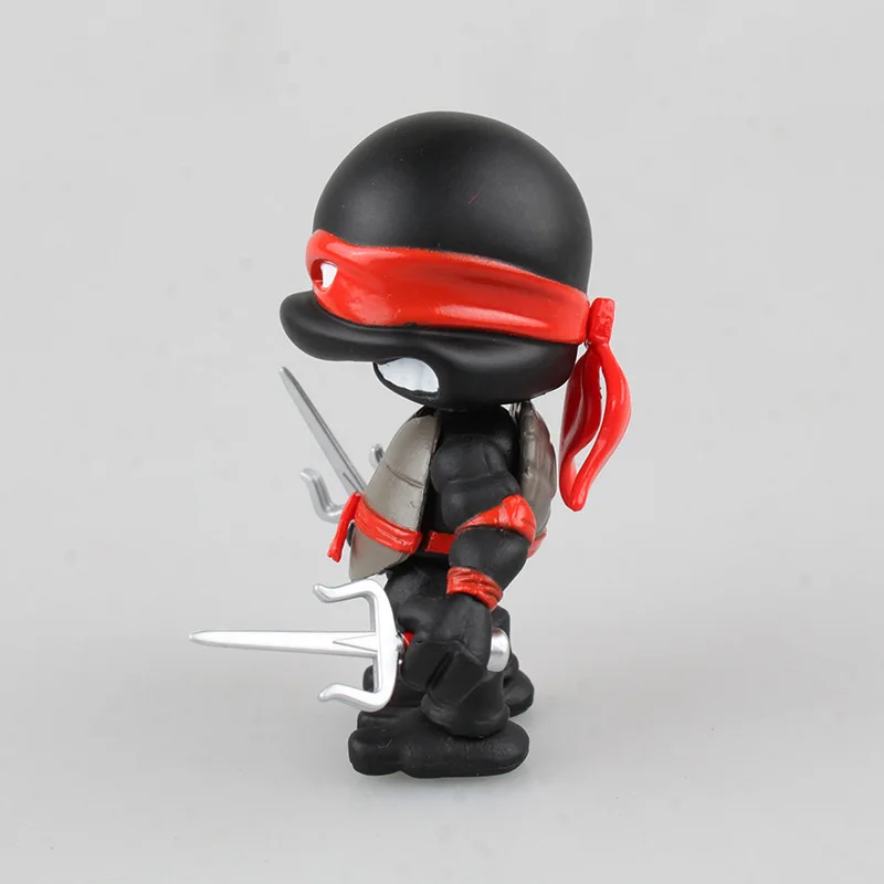 Cute 4-Super Movable Teenage Mutant Ninja Turtles Black Limited Edition Gray Battle Damage Version Two-Selectable Garage Kit