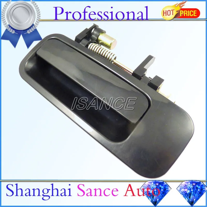 ISANCE черная наружная внешняя ручка двери Задний левый Драйвер 69240-YC030 69240-AA010 для