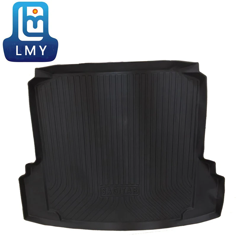 

TPE Car Trunk Mat For Toyota Camry XV50 Car Carpets 2011-2016 2017 2017 2018 2019 2020 Car Accessories Custom Rubber Cargo Liner