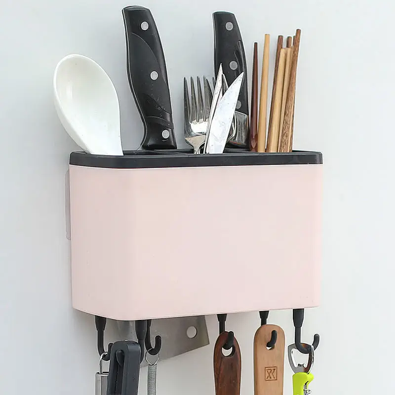 

Grid Chopstick Holder Chopsticks Spoon Storage Drain Basket Effective Avoid Breeding Of Bacteriakitchen Shelf Storage Rack