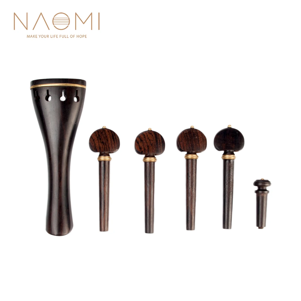 Детали для скрипки 4/4 дюйма с поворотными Колышками|Детали и аксессуары скрипок| |