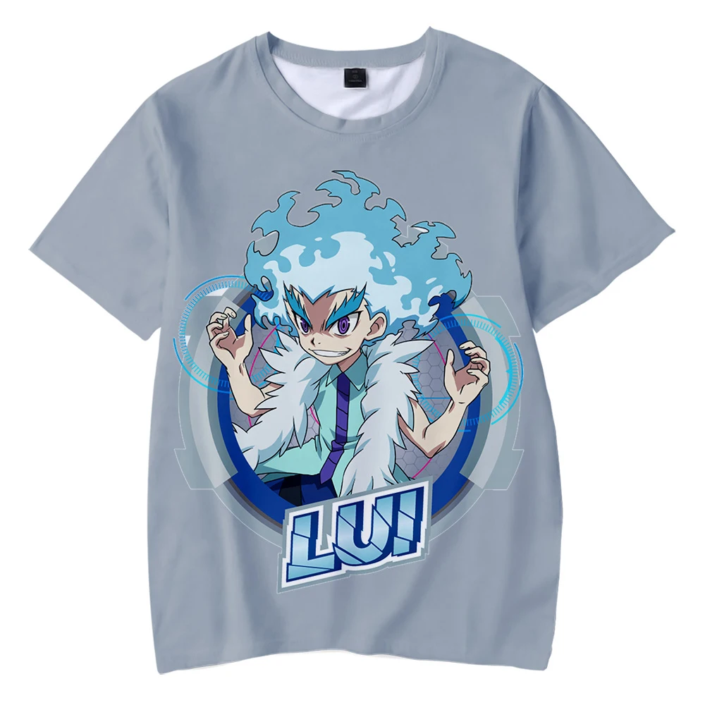 Распродажа Детская футболка Beyblade Burst Evolution для мужчин и женщин летние крутые