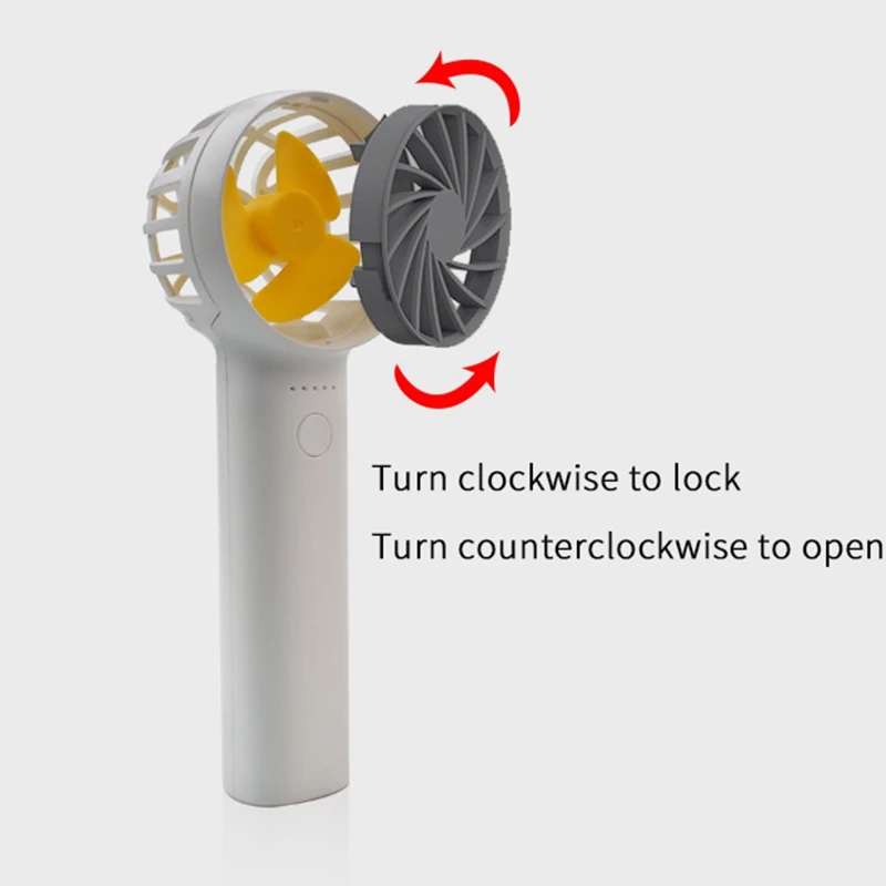 

Mobile Holder Fans Handheld Outdoor USB Fan Air Cooler Desktop Office Fan Rechargeable Aromatherapy Fan