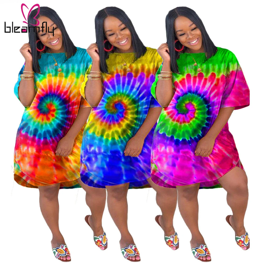 2019 летнее женское платье с О образным вырезом коротким рукавом черным отверстием