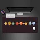 Коврик для мыши, модный интересный, продвинутый, с фиксацией краев, большой, нескользящий, моющийся, настраиваемый, коврик для компьютерного стола