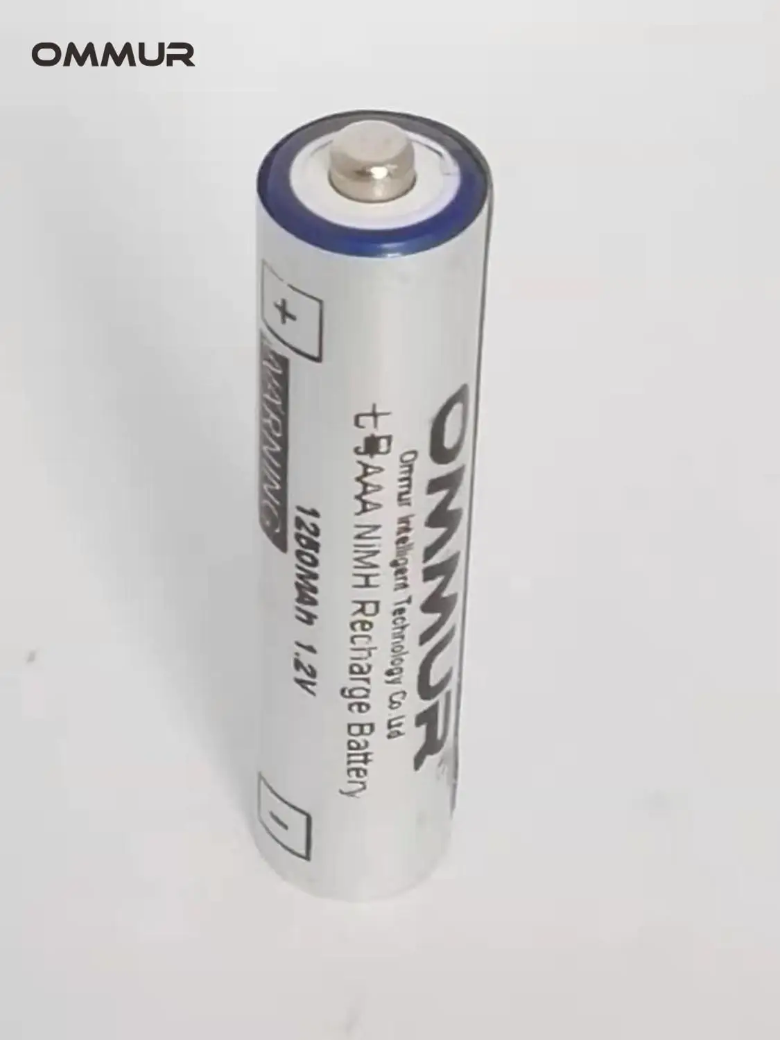 OMMUR AAA 1,2 V 1250mAh никелево-металлическая гибридная батарея с подзарядкой Низкая саморазряд для фонарика фары электронная игрушка