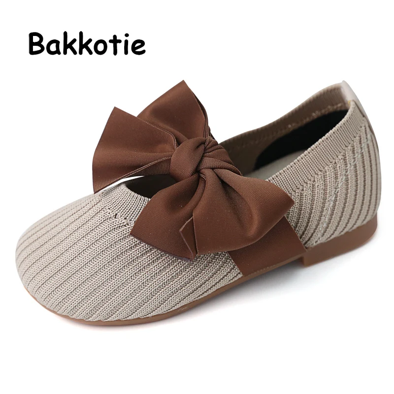 Bakkotie/ г.; Осенняя детская черная кожаная обувь; Новая модная обувь для маленьких девочек; Туфли Mary Jane на плоской подошве; Милые модельные туфли принцессы