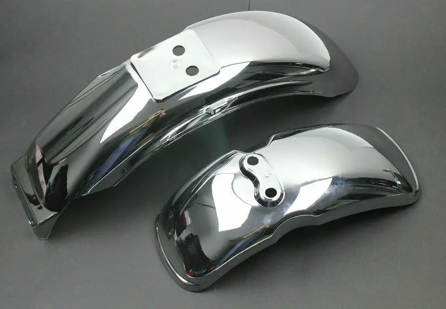 Хромированный мини Трейл пластиковый крыло переднее заднее колесо крышка