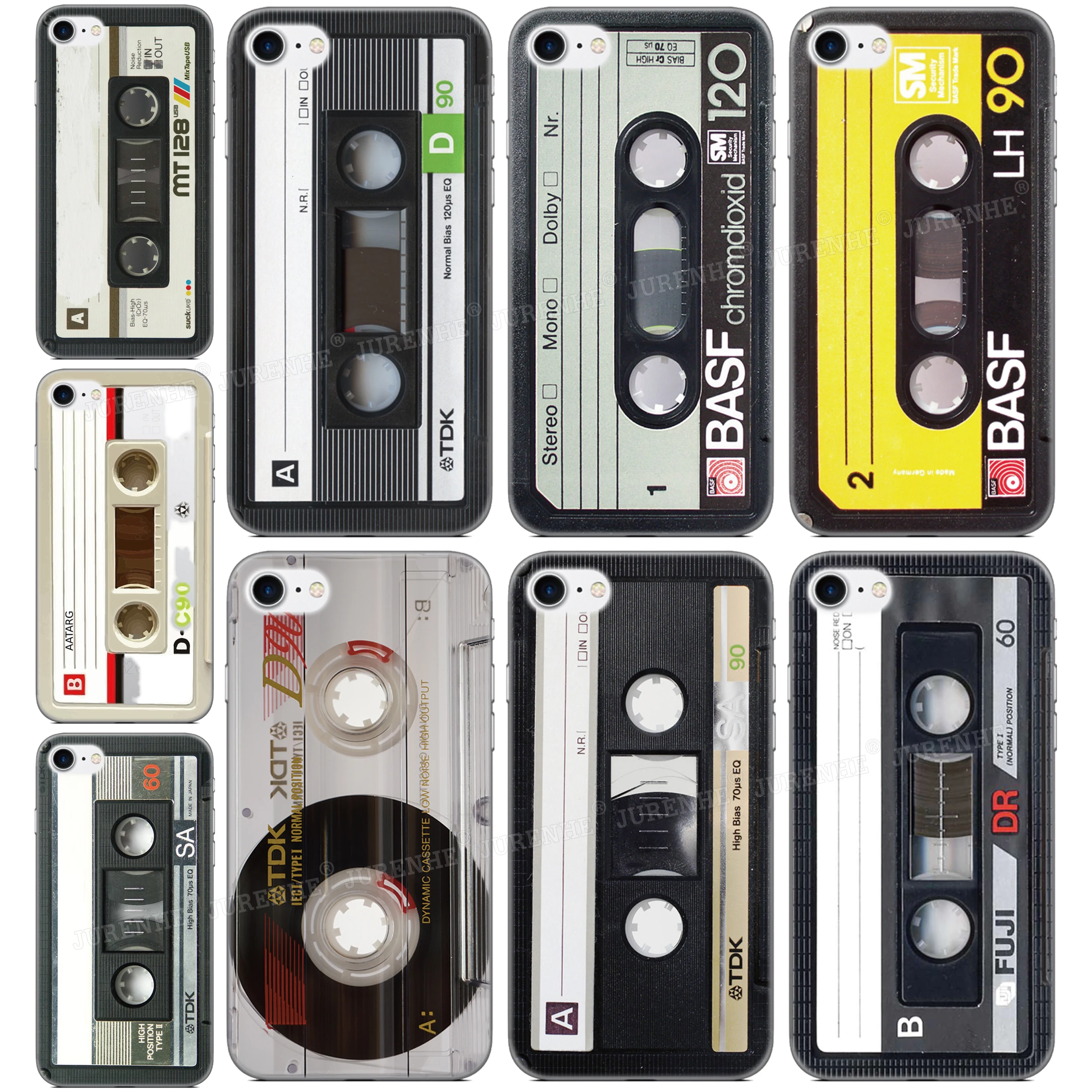 

Music Tape Cover For Wiko T50 T10 Y52 Y82 Y81 Y51 Y62 Y61 Y50 Y60 Y80 View 5 Plus 3 4 Lite Power U30 U20 U10 Phone Case