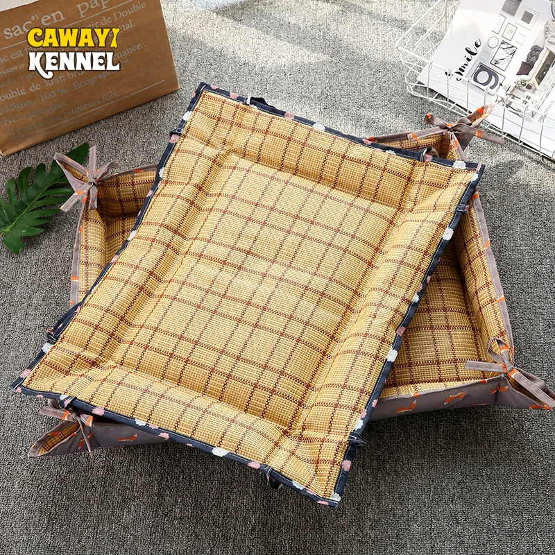 

CAWAYI KENNEL Dog Cooling Mat Pet Ice Pad Teddy Mattress Pet Cool Mat Bed Cat Summer Keep Cool Pet Cooling Dog Mat for Dog D2291