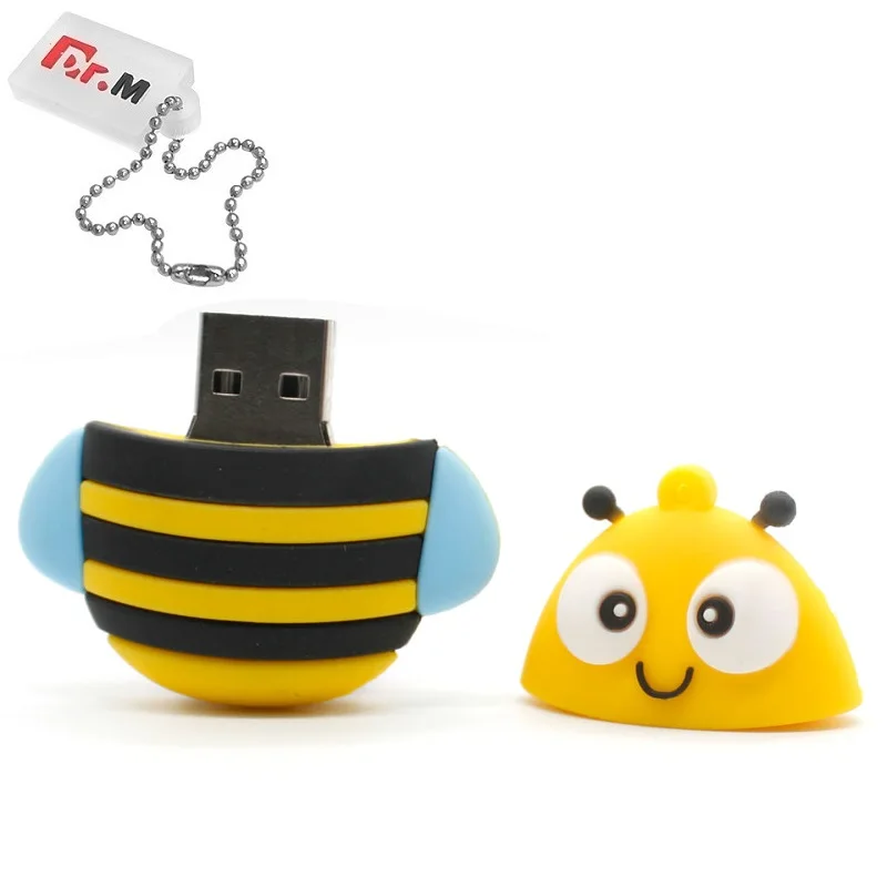 Мультяшный USB флеш-накопитель, 64 ГБ, флешка в виде животных, персональный флеш-накопитель на 32 ГБ, 4 ГБ, 8 ГБ, 16 ГБ, карта памяти, флэш-диск, подарок для детей
