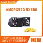Новый высококачественный вентилятор для видеокарты AMD RX570 RX580 RX588 chip с корпусом, вентилятор для охлаждения GPU RX 570 580