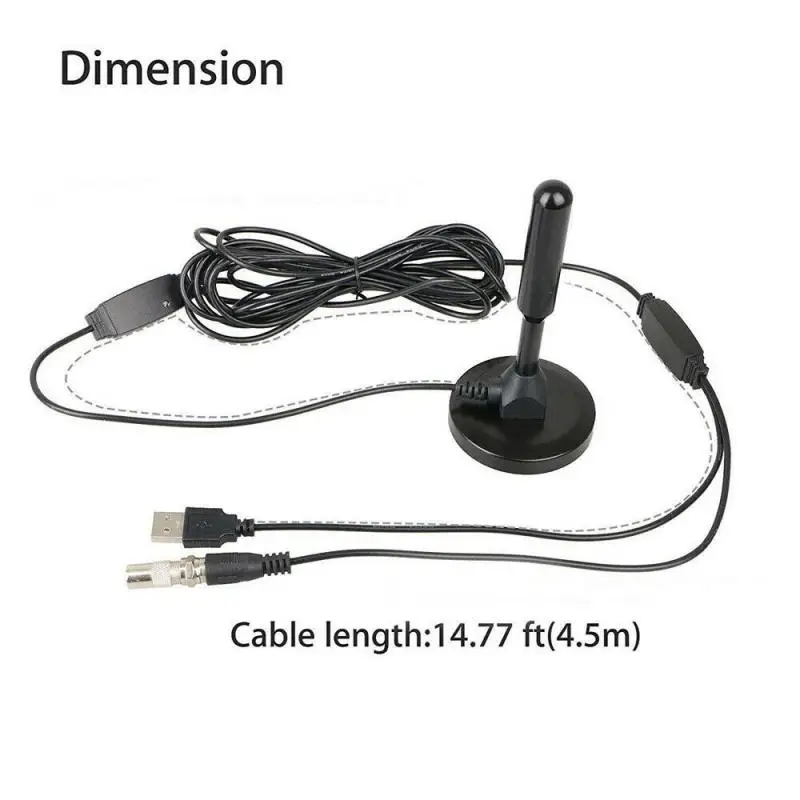 

Indoor Antenna Digital Antenna UK Portable TV Antenna Digital HD Freeview Indoor/Outdoor Portable HDTV Antenna
