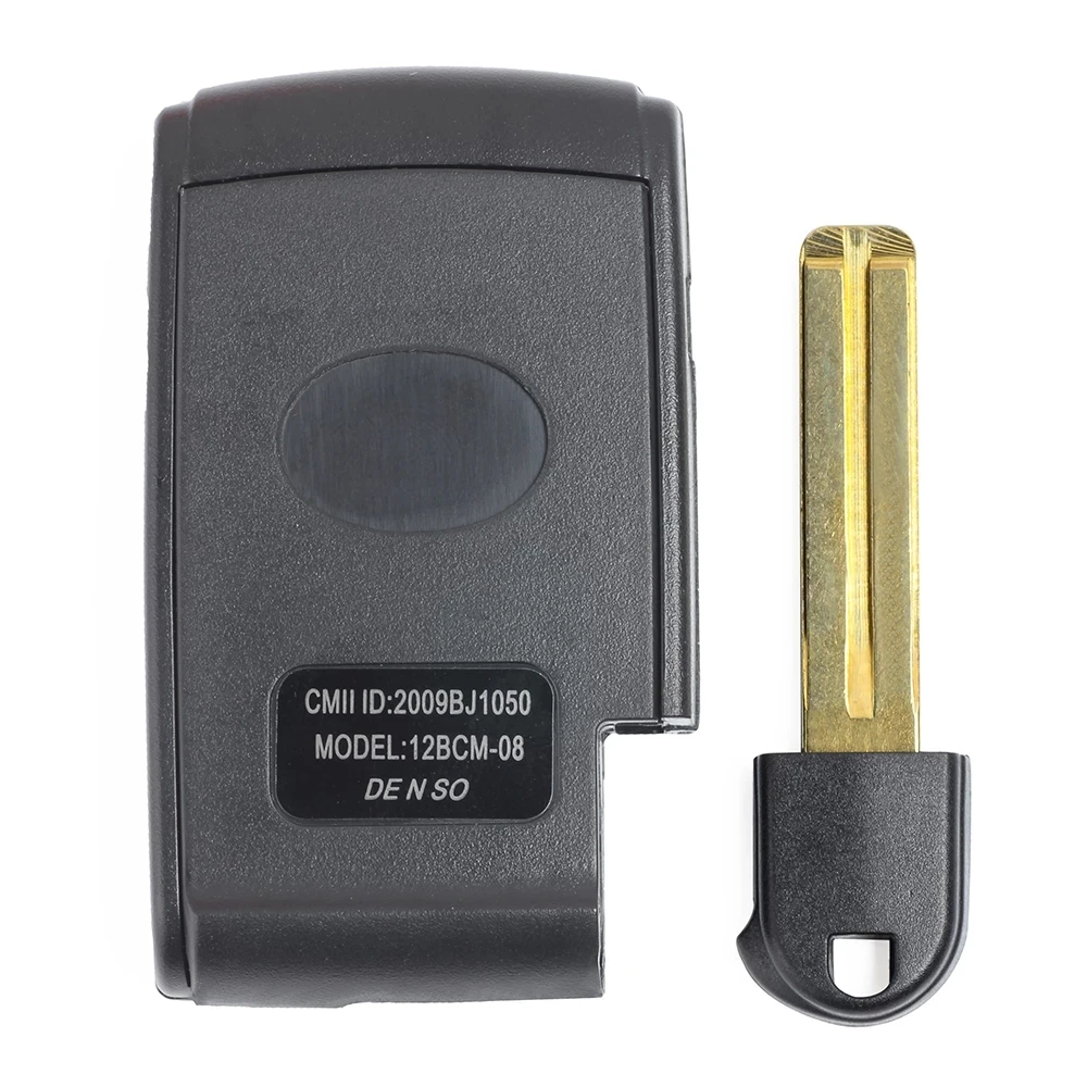 Запасной смарт ключ KEYECU чехол с дистанционным управлением 3 кнопками для Toyota Avenis