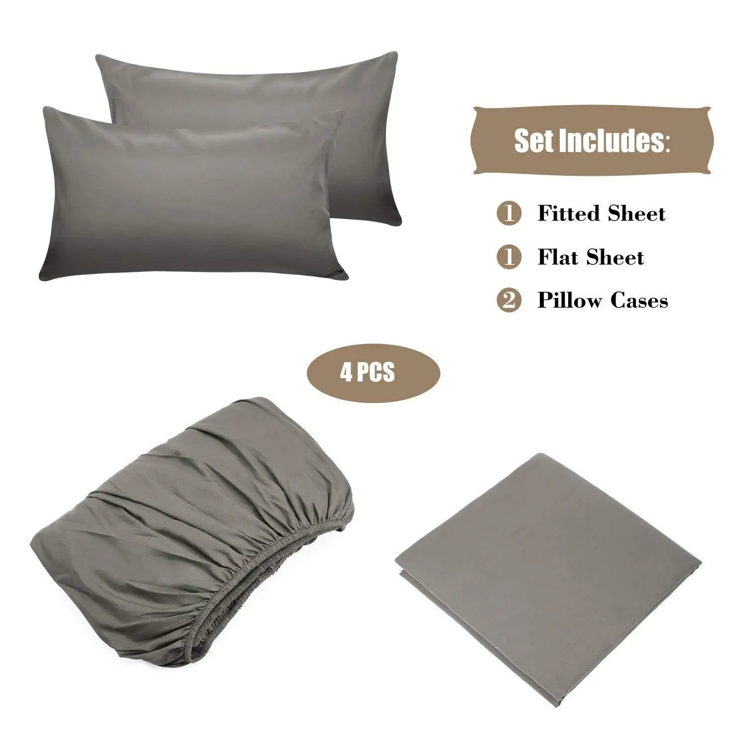 Western Solid Color Bed Cover With Elastic Home Band Bedding Set Pillow Case Sheet Mattress Hot Selling Linens | Дом и сад