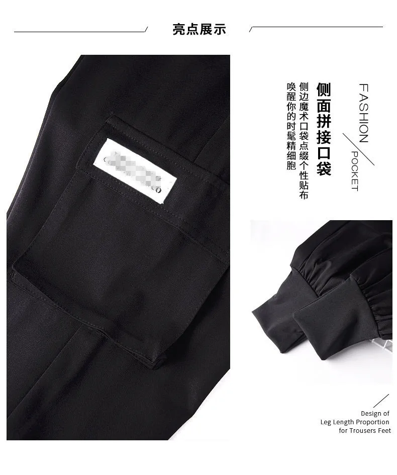 Уличная хаки повседневные брюки карго Капри женские эластичные Высокая талия