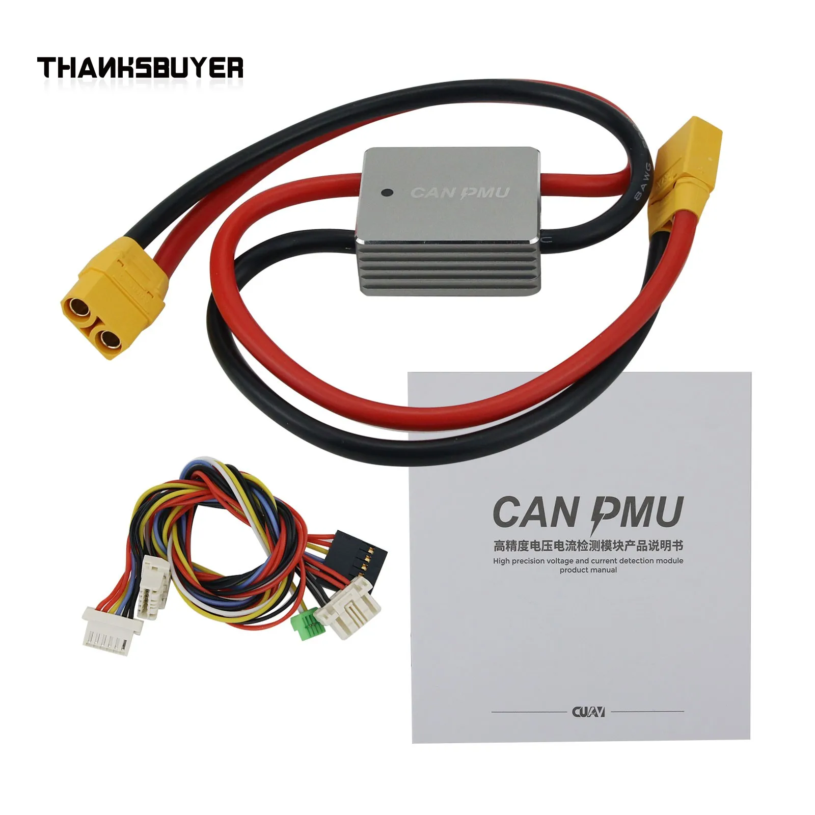 CUAV CAN PMU/UAVCAN Bus цифровой точно определяет напряжение тока APM/PX4 открытый источник