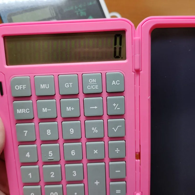 

Calculator Writing Tablet Portable Smart LCD image Handwriting Pad Board Drawing Tablet Paperless with Rechargeable