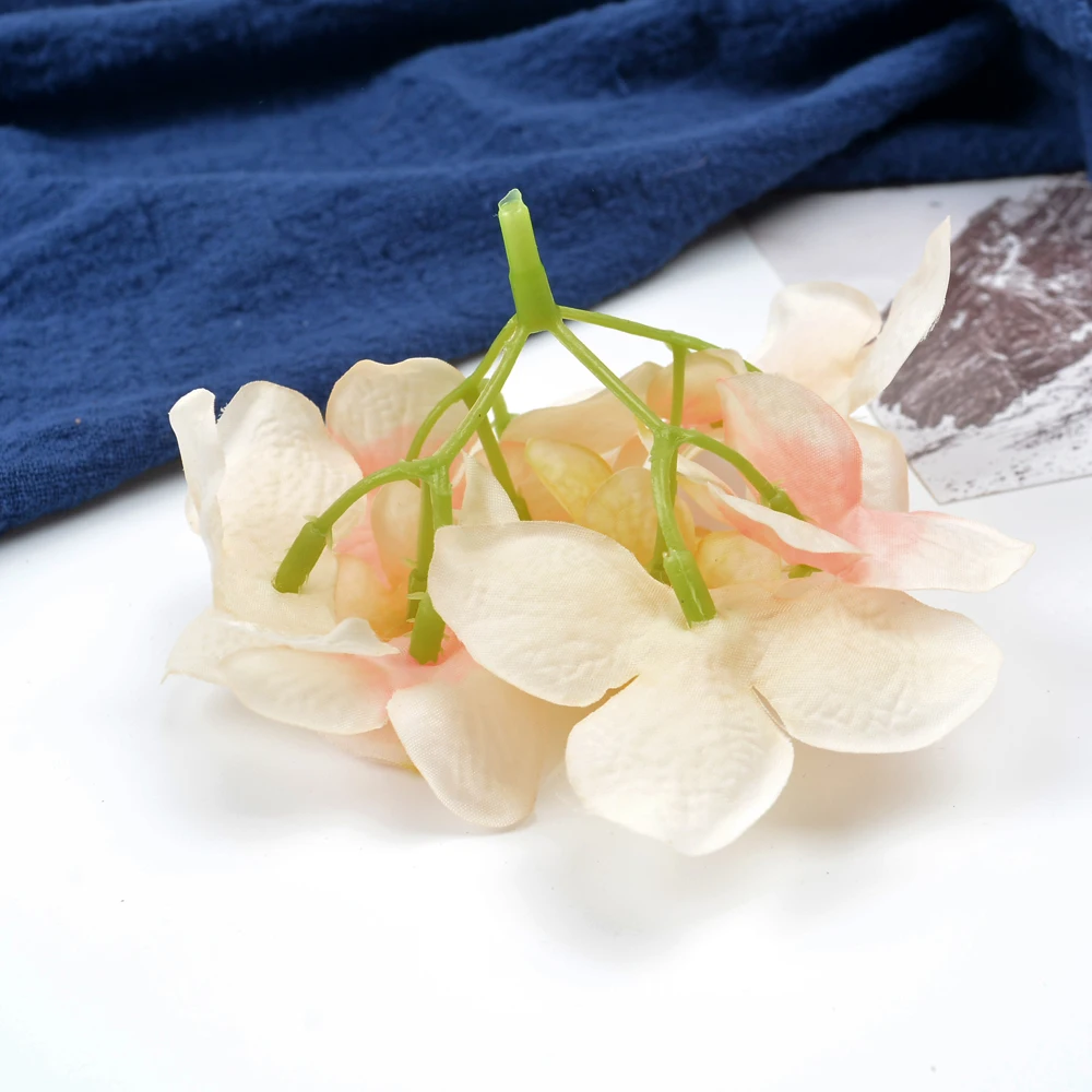 5 шт./Партия искусственный цветок Гортензия для свадебной вечеринки Праздничное