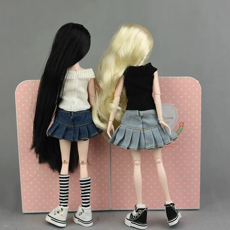 1 шт. юбка ручной работы Одежда для Барби Blyth 1/6 BJD платья Аксессуары кукол подарок