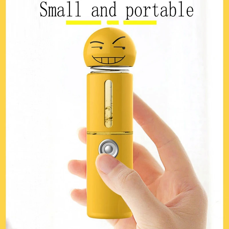 

Portable 30Ml Mini Face Spray LED Nano Mist Sprayer Facial Nebulizer Steamer Moisturizing Skin Care Beauty Instruments