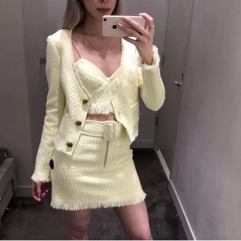 

Женская Однотонная юбка из хлопка, Повседневная элегантная облегающая юбка, T1074, осень 2021