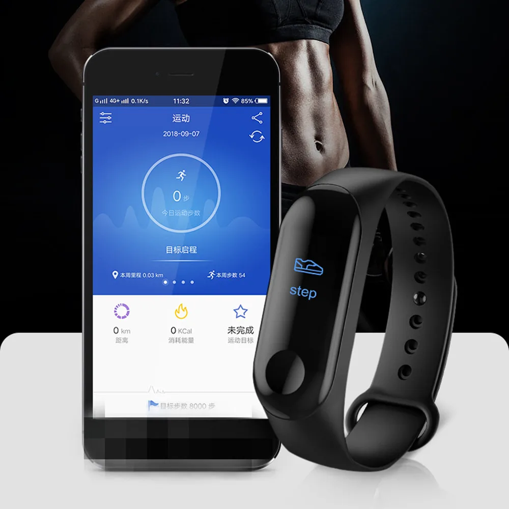 Спортивные Смарт-часы M3 для мужчин женщин детей умные часы Montre Connect Android ios Relogio
