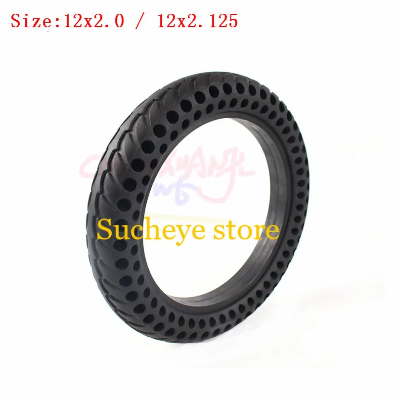 Размер 12 дюймов ненадувные бескамерные Твердые колесные шины 12x2 0 125 для многих