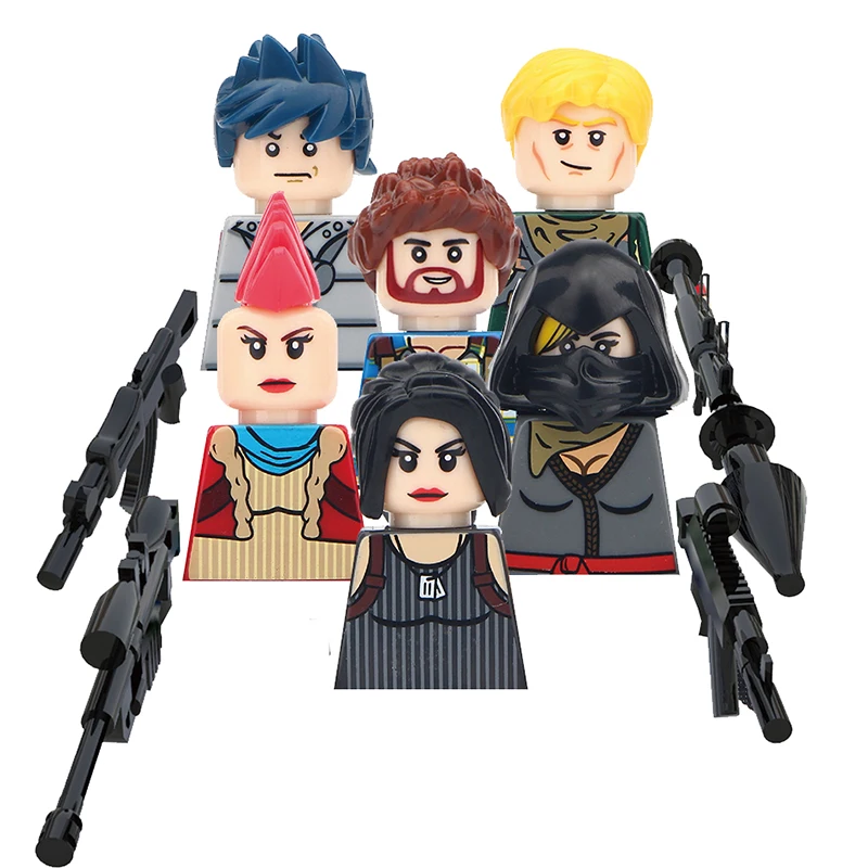 

Fortnite Series Professional Building Blocks Mini Figure 3D Children DIY Toy Boys and Girls Children Christmas Gift Ninja MG0110