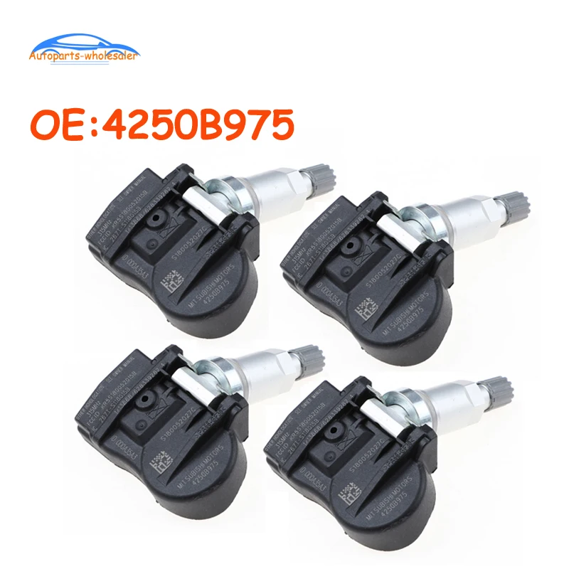 4 шт./партия автомобиль для Mitsubishi I MIEV MIRAGE OUTLANDER TPMS датчик давления в шинах монитор