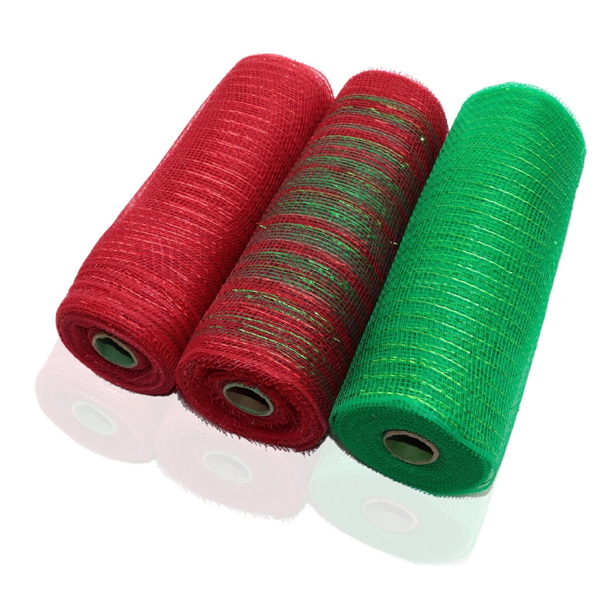 3 рулона/набор 10 ярдов/рулон рождественские цвета декоративная металлическая