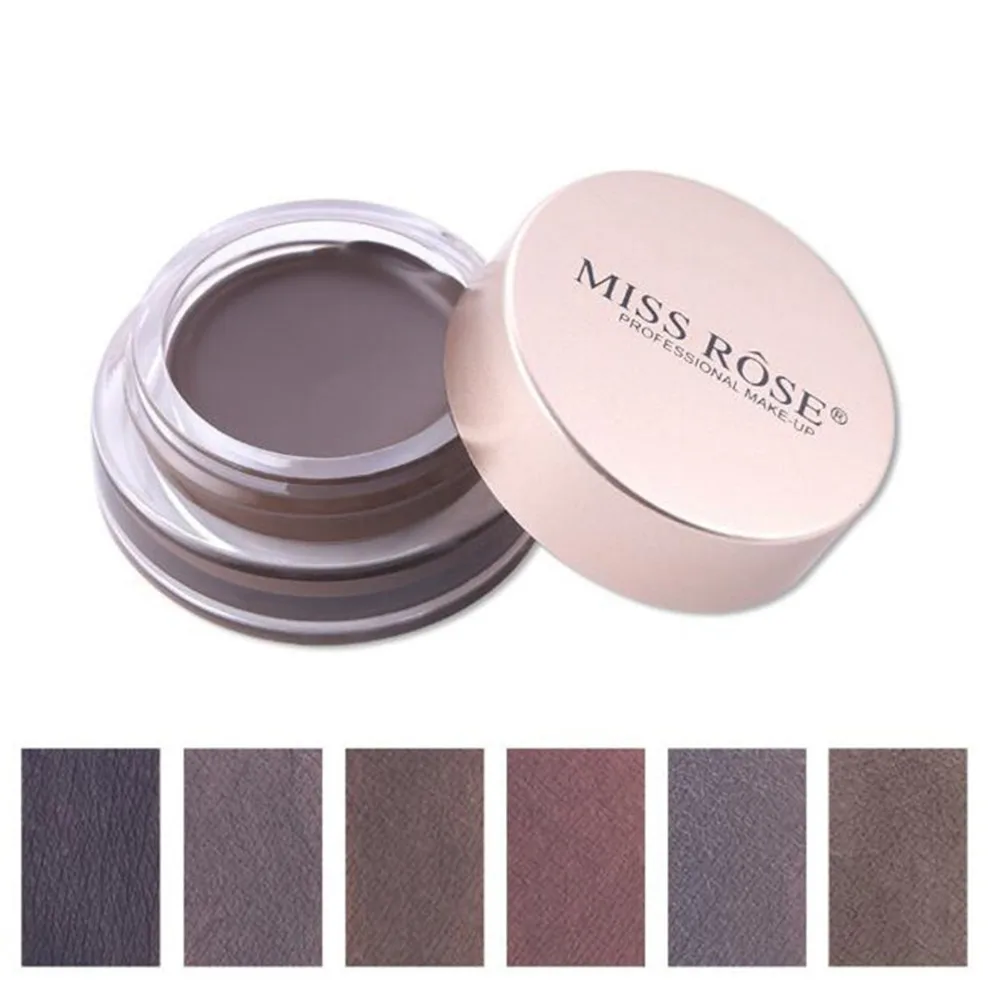 Бренд Профессиональный 6 цветов бровей оттенок макияж водостойкая помада гель