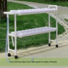 Принадлежности для садоводства, 2 слоя, 4 трубки, 36 отверстий, оборудование для посадки и культивирования овощей, система гидропоники, одножильная труба, стойка для балкона