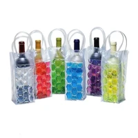 ice wine cooler pvc honeycomb beer rapid frozen jelly bag convenient travel picnic cool sacks enfriador de vino de hielo