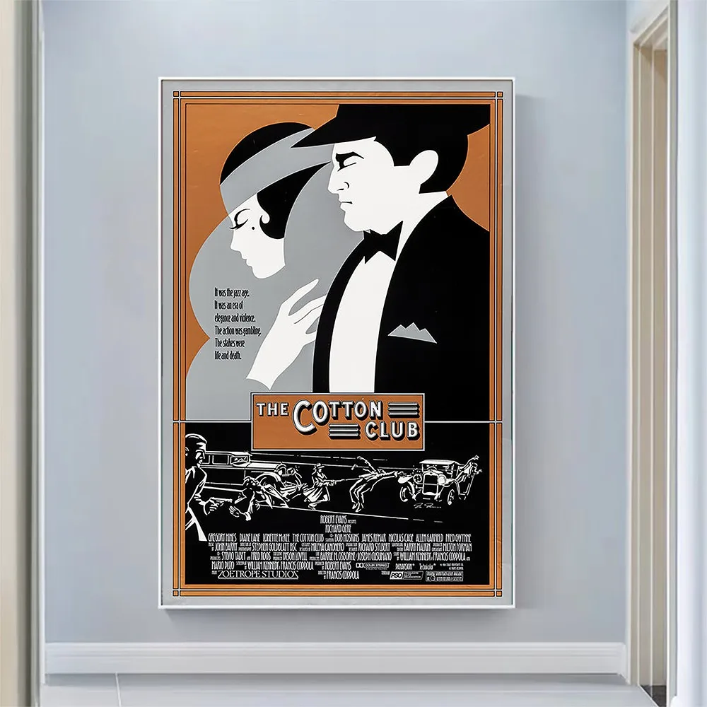

CP1713 The Cotton Club (5) Classic Hot Movie Print Silk Fabric Poster Indoor Wall Art Decor Gift