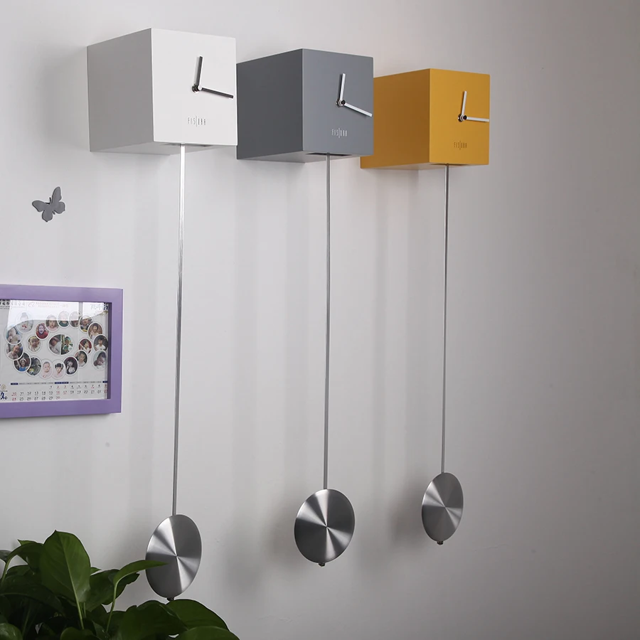 Деревянные часы с маятником механизм стены настенные кукушкой современный