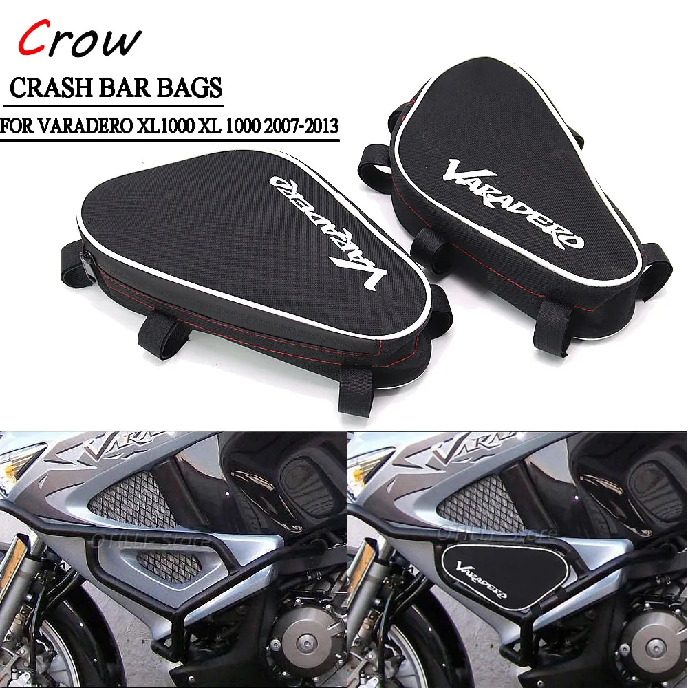 

Motorcycle Waterproof Bag Repair Tool Placement Bag For Honda VARADERO XL1000 XL 1000 2007-2013 with GIVI/Kappa Crash bar bags